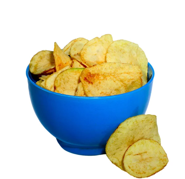 Kupie chipsów ziemniaczanych — Zdjęcie stockowe