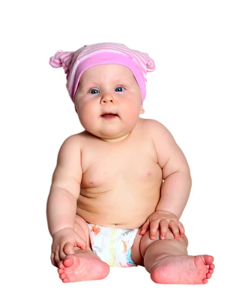 Bebê feliz Fotografias De Stock Royalty-Free
