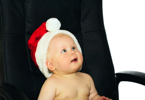 Baby op stoel — Stockfoto