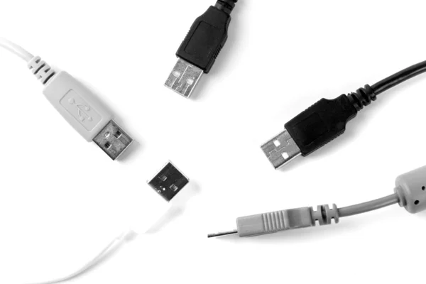 stock image Some usb cable