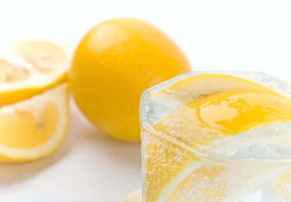 Soda s citrónem — Stock fotografie