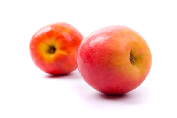 Twee rode appels — Stockfoto