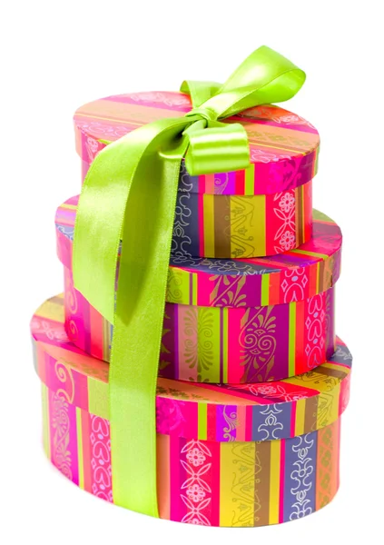 Cajas de regalo coloridas — Foto de Stock