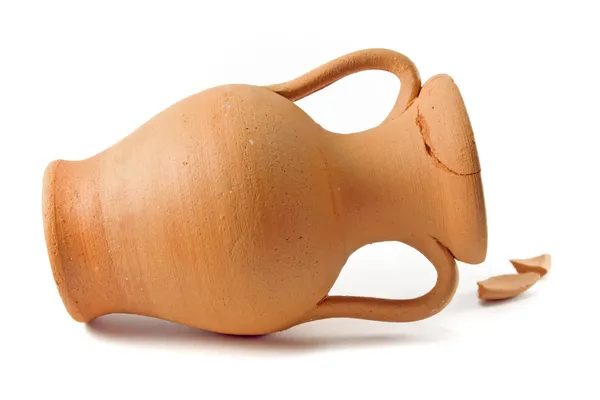 Old broken amphora — Stock Photo, Image