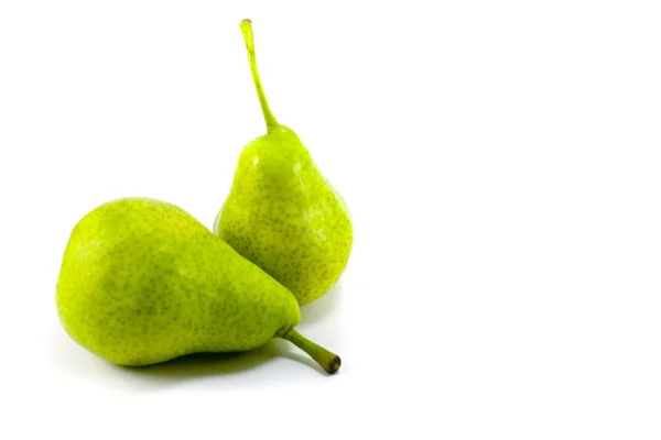 Duas peras frescas — Fotografia de Stock