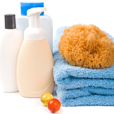 Body care products clipart