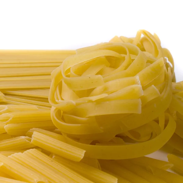 Verschiedene Formen von Pasta — Stockfoto