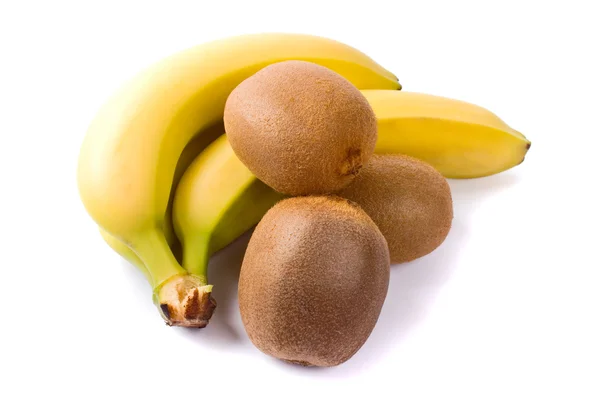Свежий киви и банан — стоковое фото