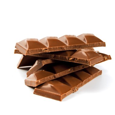 Pile of milk chocolate clipart