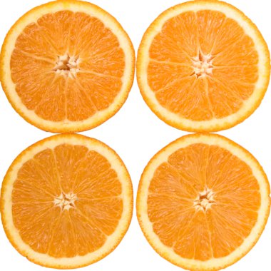 Fresh oranges clipart