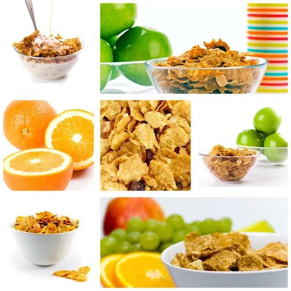 Healthy breakfast collection — Stock Photo, Image
