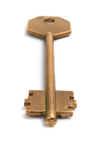 stock image Old golden key