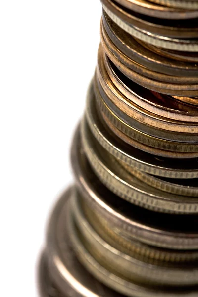 Monedas pila — Foto de Stock
