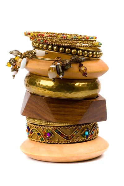Stack of bracelets — Stock Photo, Image