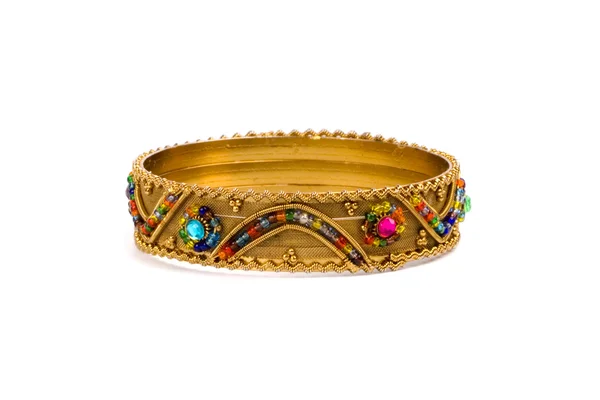 Golden bracelet — Stock Photo, Image