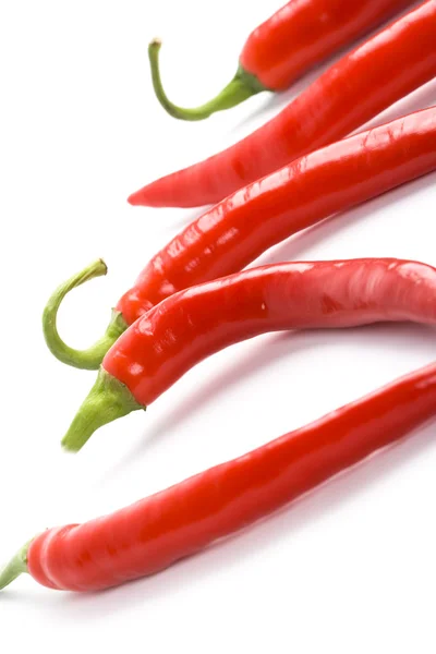 Κόκκινες πιπεριές ψυχρός — Φωτογραφία Αρχείου