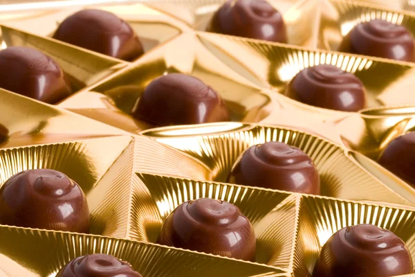 Čokoládové cukrovinky — Stock fotografie