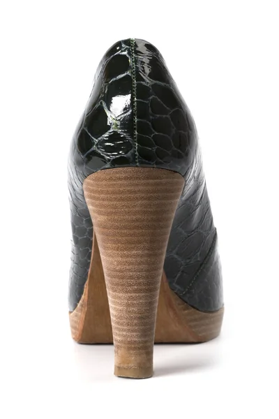 Zelené ženy boty — Stock fotografie