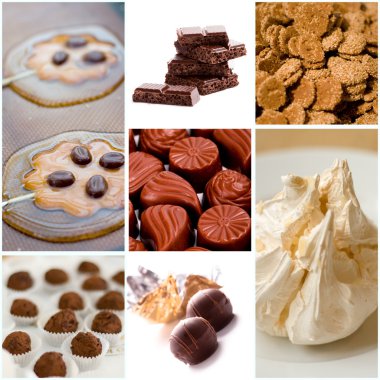 Coocies and sweets collection clipart