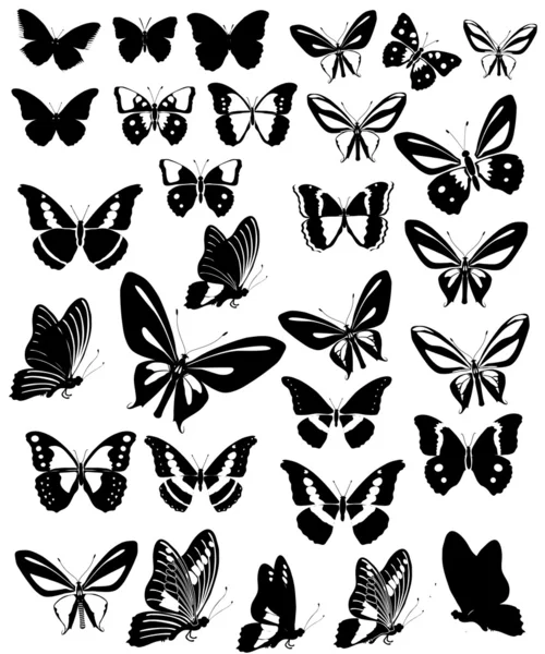 Butterflies Party Stock Vector