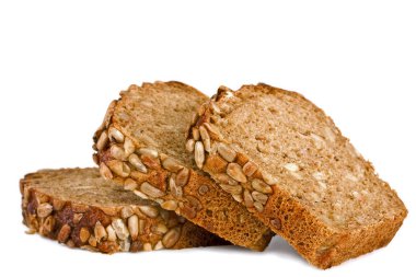 Slices of rye bread clipart