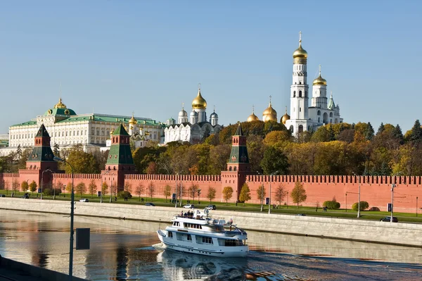 Kreml-muren, Moskva – stockfoto