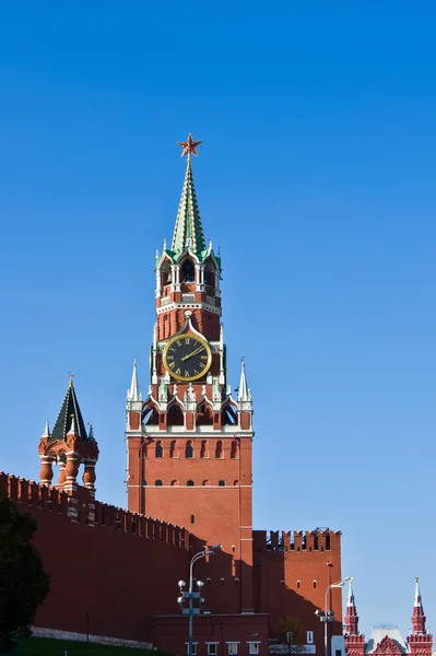Spasská věž, Moskva — Stock fotografie