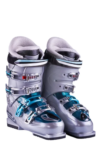 Mountain-skiing boots — Stock Photo, Image
