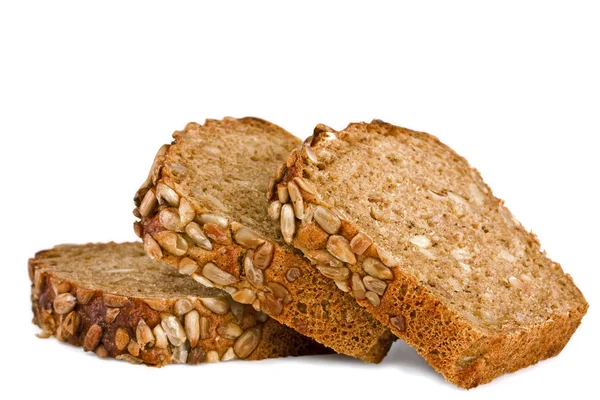 Slices of rye bread — Stock Photo, Image