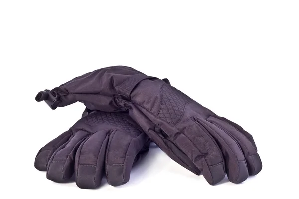 Černá sportovní rukavice — Stock fotografie
