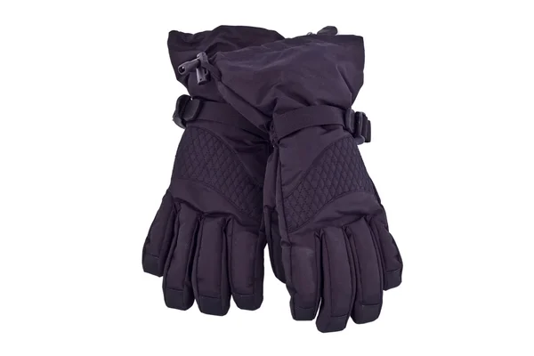 Černá sportovní rukavice — Stock fotografie