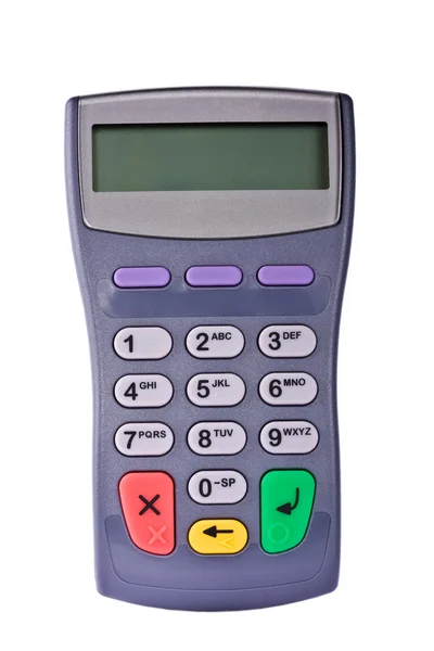 Le PIN-pad, clavier pour le client, electr — Photo