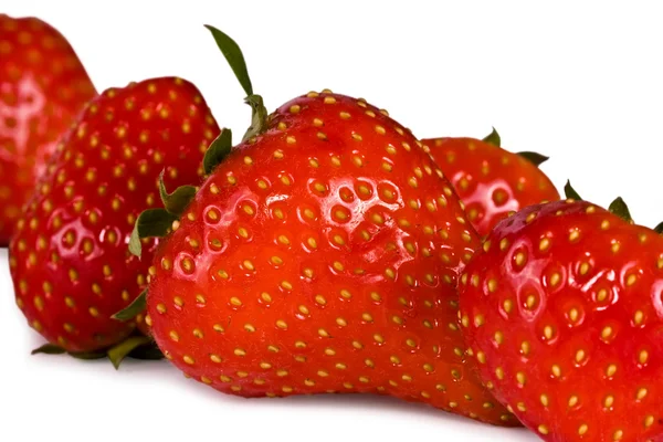 Спелые ягоды клубники — стоковое фото