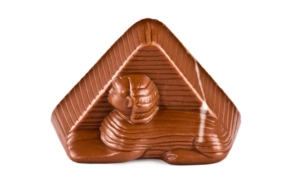 Sphinx of chocolate — Stock Photo, Image