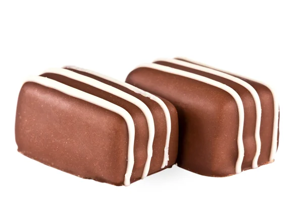 Pair of chocolates — Stock Photo, Image