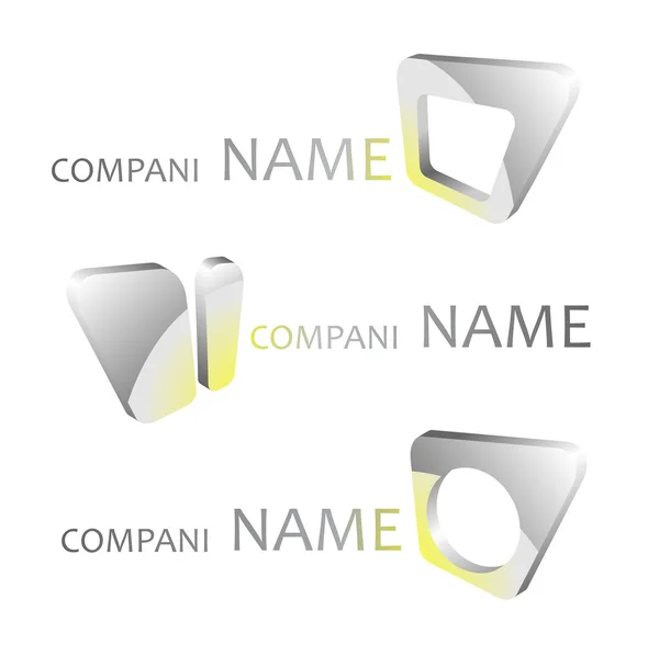 Abstract company symbol — Stock Vector