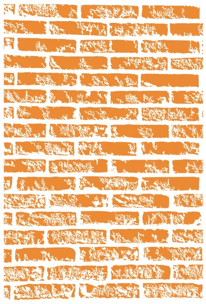 stock vector Brick wall.