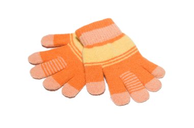 Children's gloves clipart