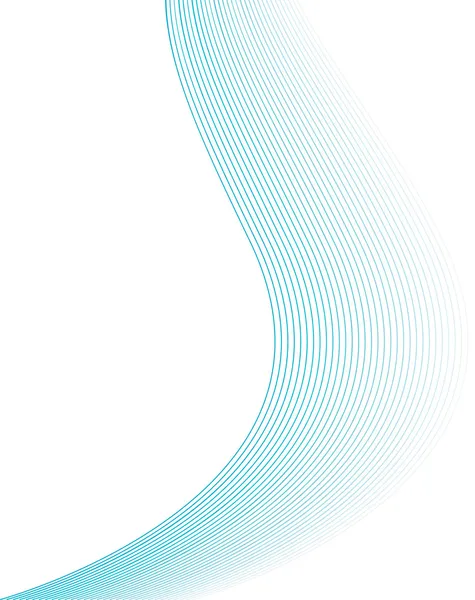 Linee blu.Illustrazione vettoriale — Vettoriale Stock