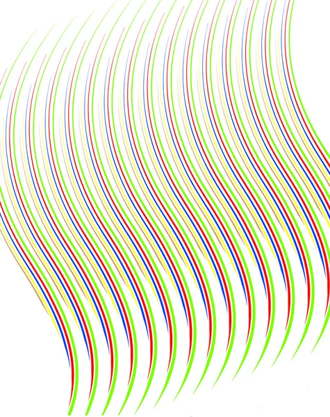 Färg linjer. vektor illustration — Stock vektor