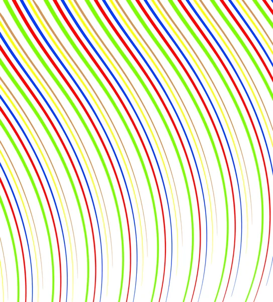 Líneas de color. Ilustración vectorial — Archivo Imágenes Vectoriales