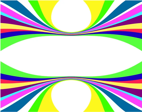 Abstract colour lines. Vector illustrati — Stock Vector