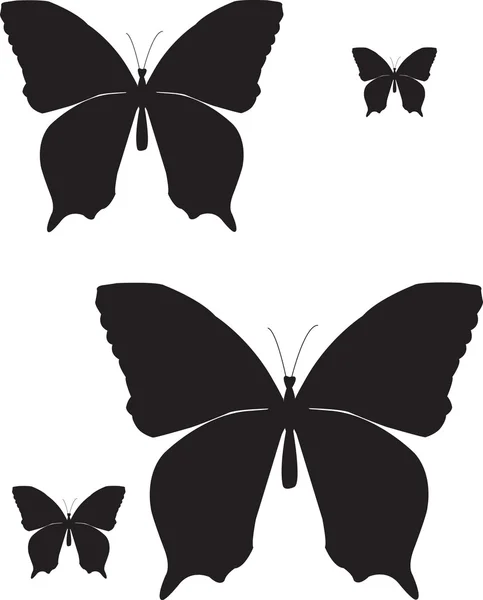 Stock vector The butterfly. Vector illustration