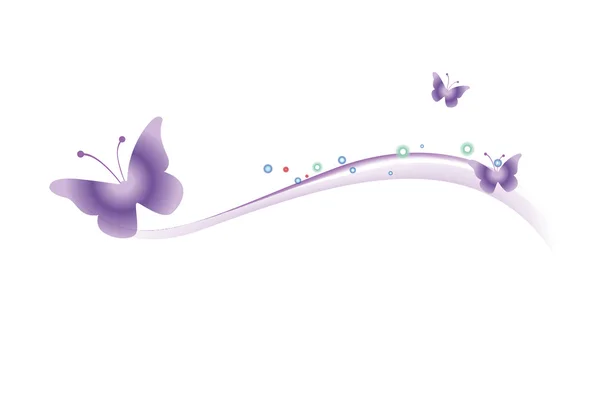 The butterfly. Vector illustration Vector Graphics