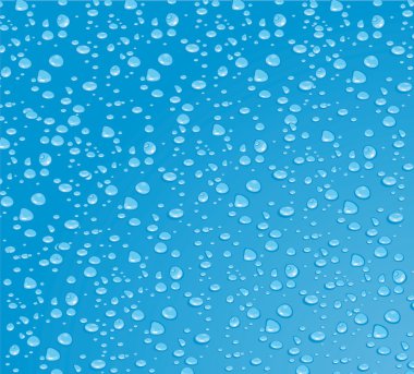 Water drops.Vector illustration clipart