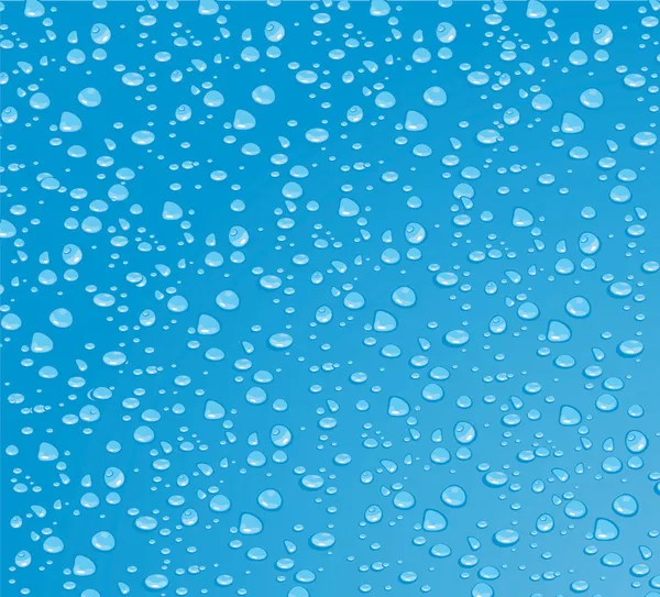 Gotas de agua.Ilustración vectorial — Archivo Imágenes Vectoriales