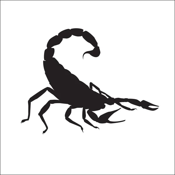 Eiliger Skorpion. Vektorillustration — Stockvektor