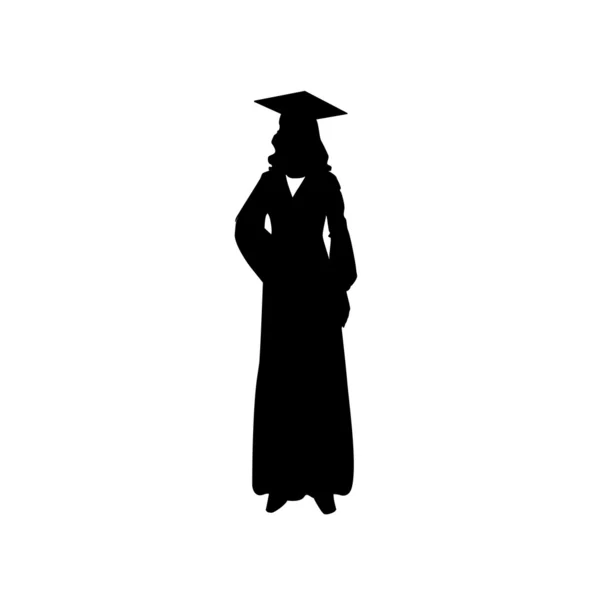 Γυναίκα στέκεται. εικονογράφηση φορέας — Διανυσματικό Αρχείο