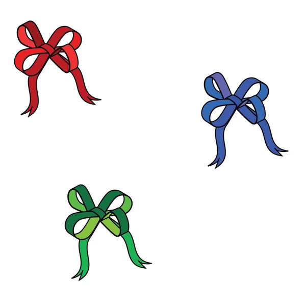 Tres arcos: azul oscuro, rojo, verde.Vector — Archivo Imágenes Vectoriales