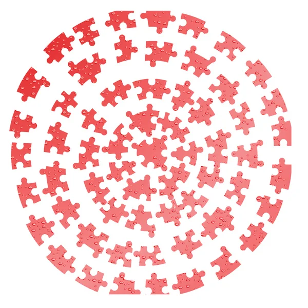 Fond de puzzle vectoriel — Image vectorielle